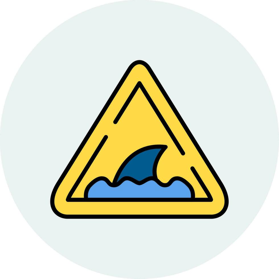 Shark Sign Vector Icon