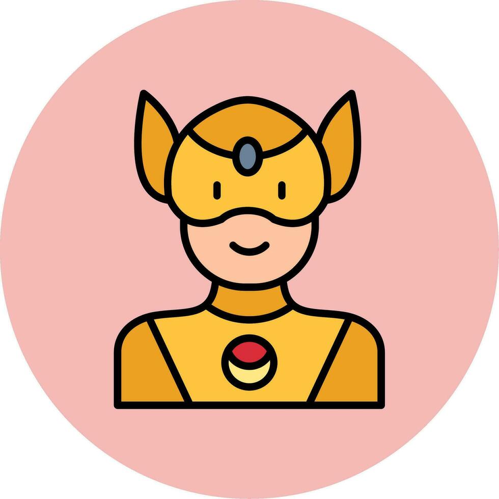 Superhero Vector Icon