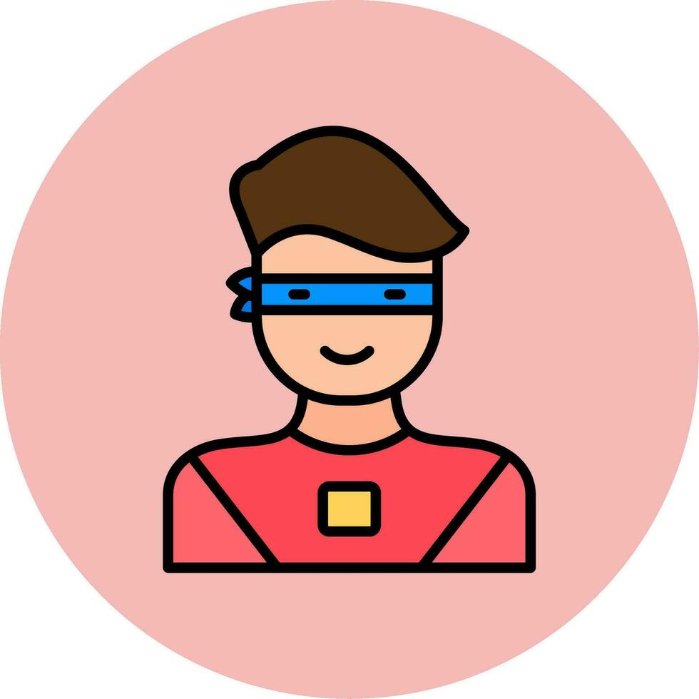 Superhero Vector Icon