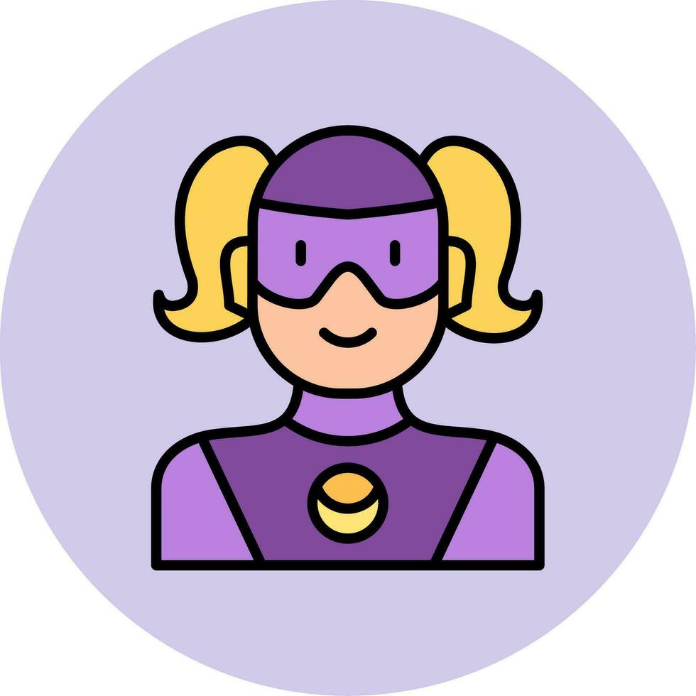 Superhero Vector Icon