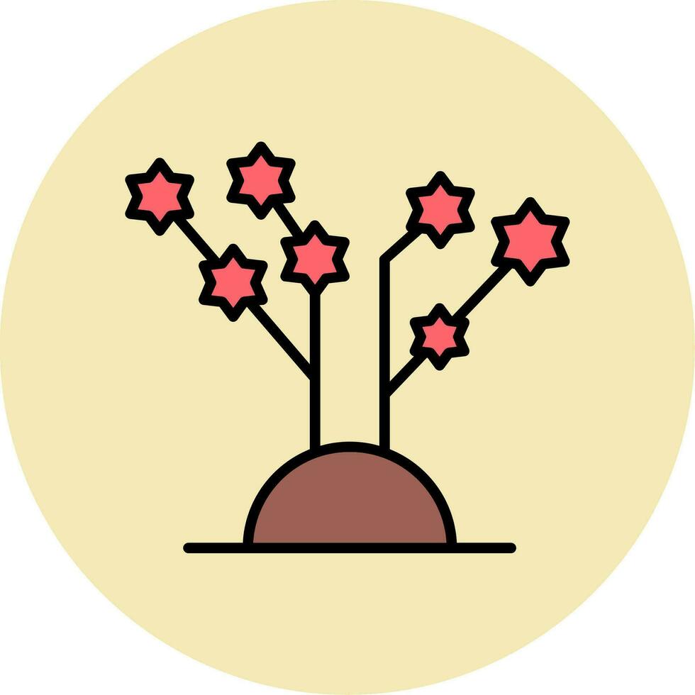 magnolia vector icono