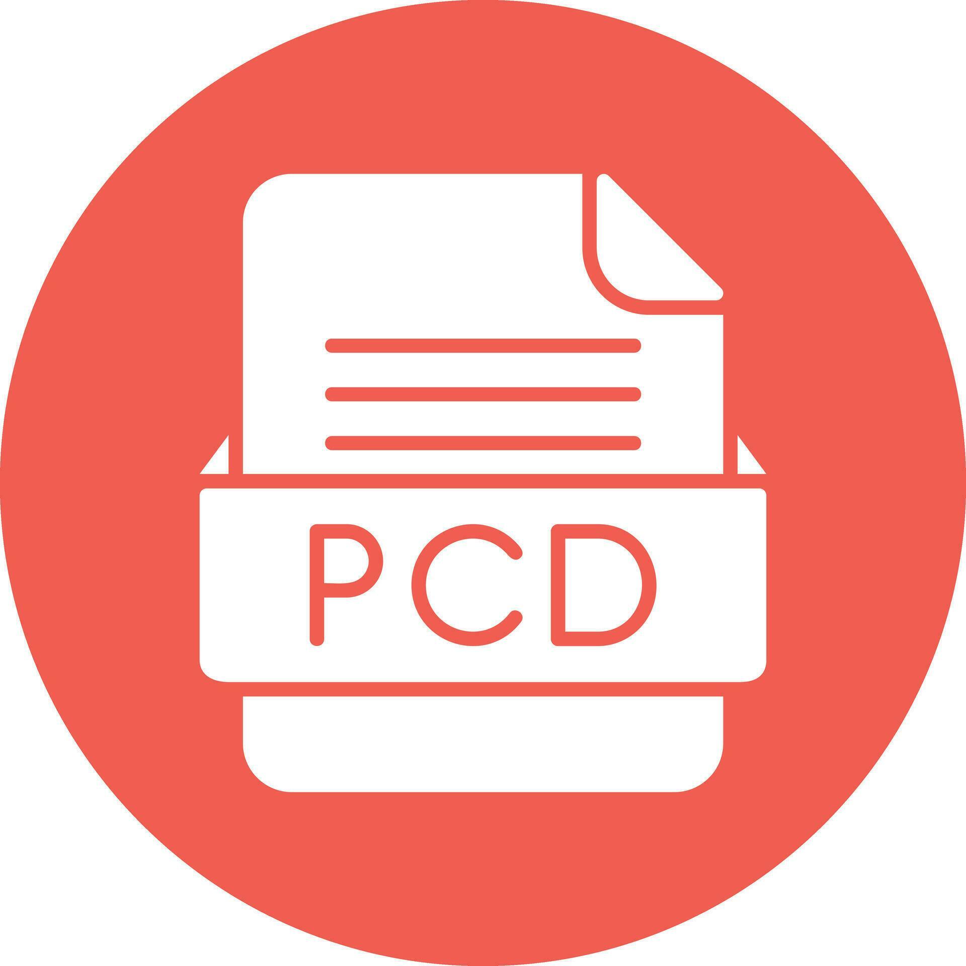 PCD File Format Vector Icon 32529081 Vector Art at Vecteezy
