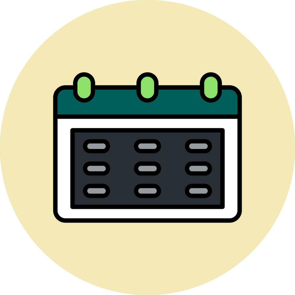 Calendar Vector Icon