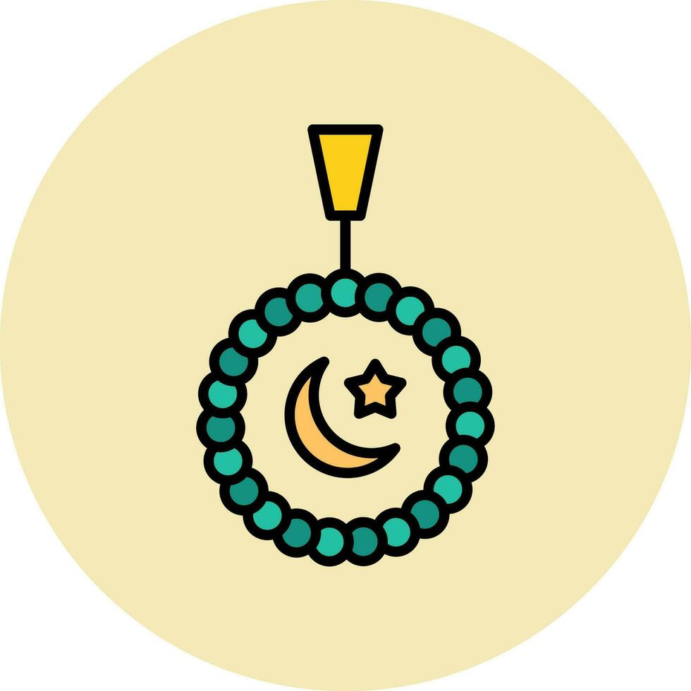 Tasbih Vector Icon