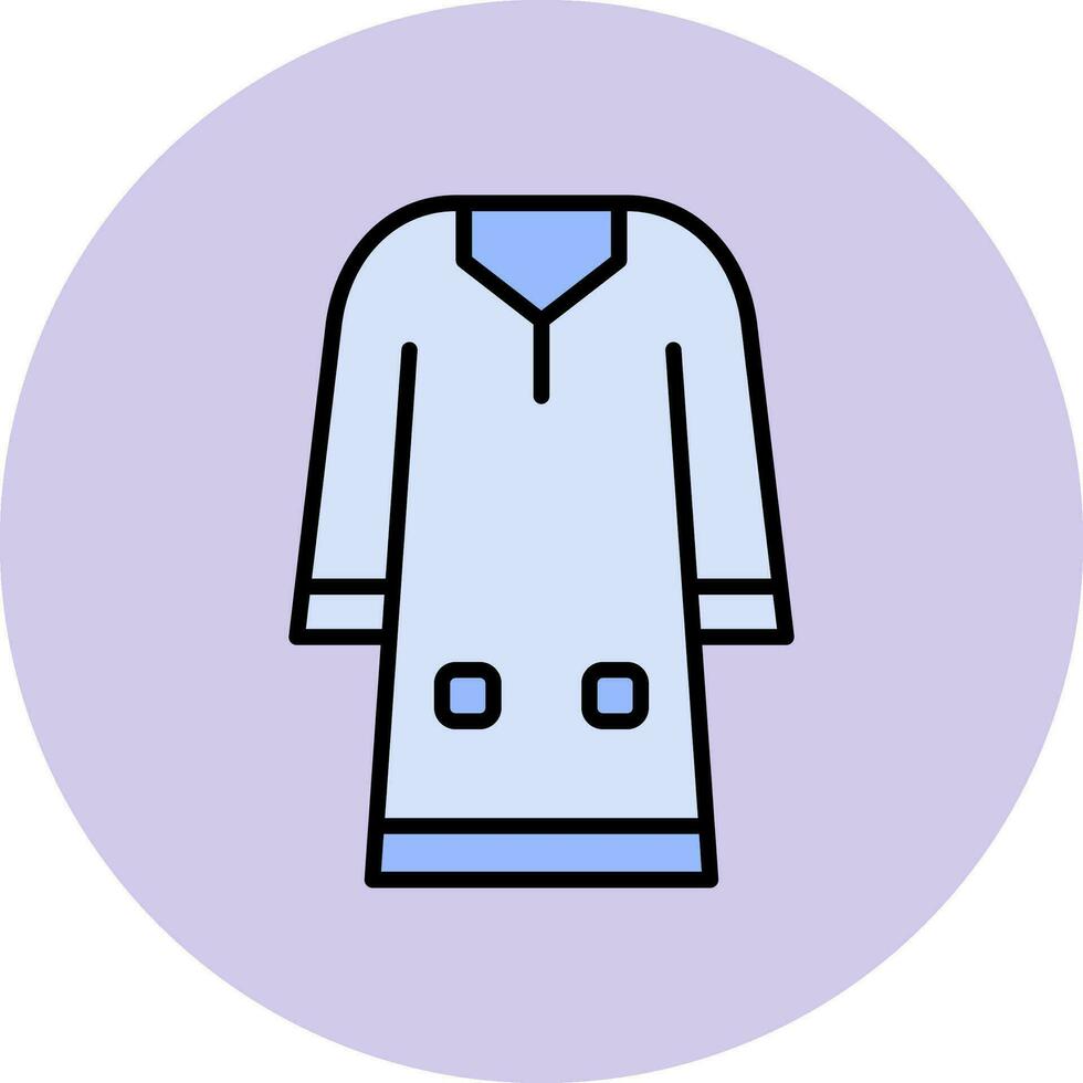 Djellaba Vector Icon