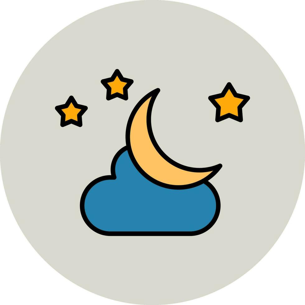 Moon Vector Icon