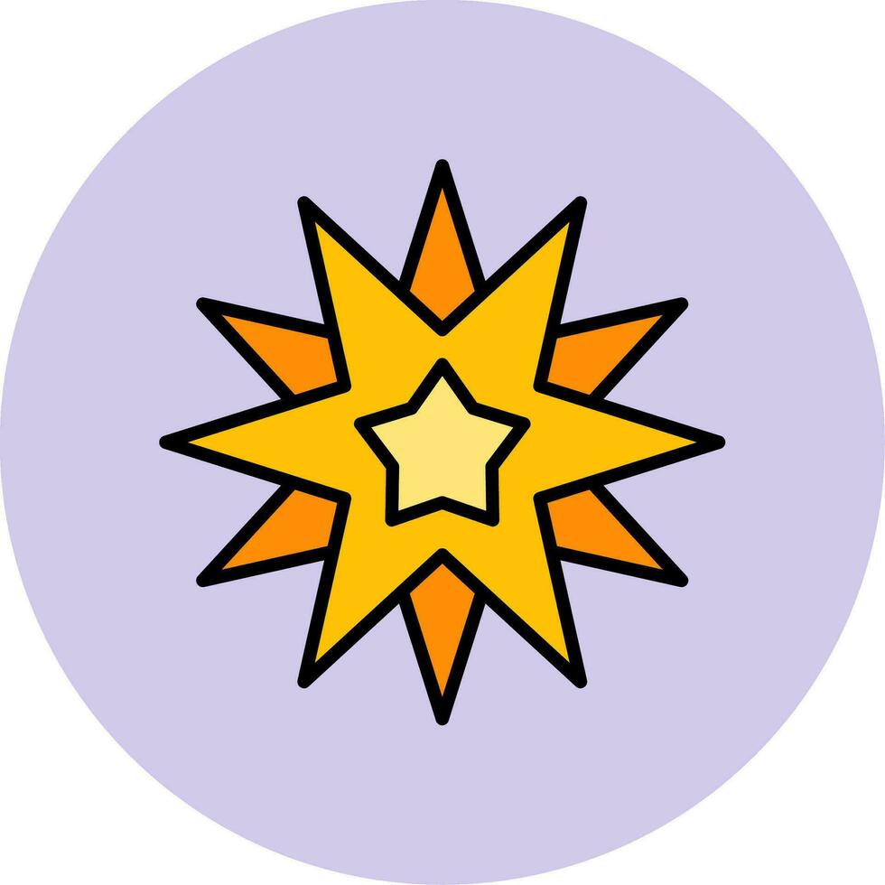 Sticker Vector Icon