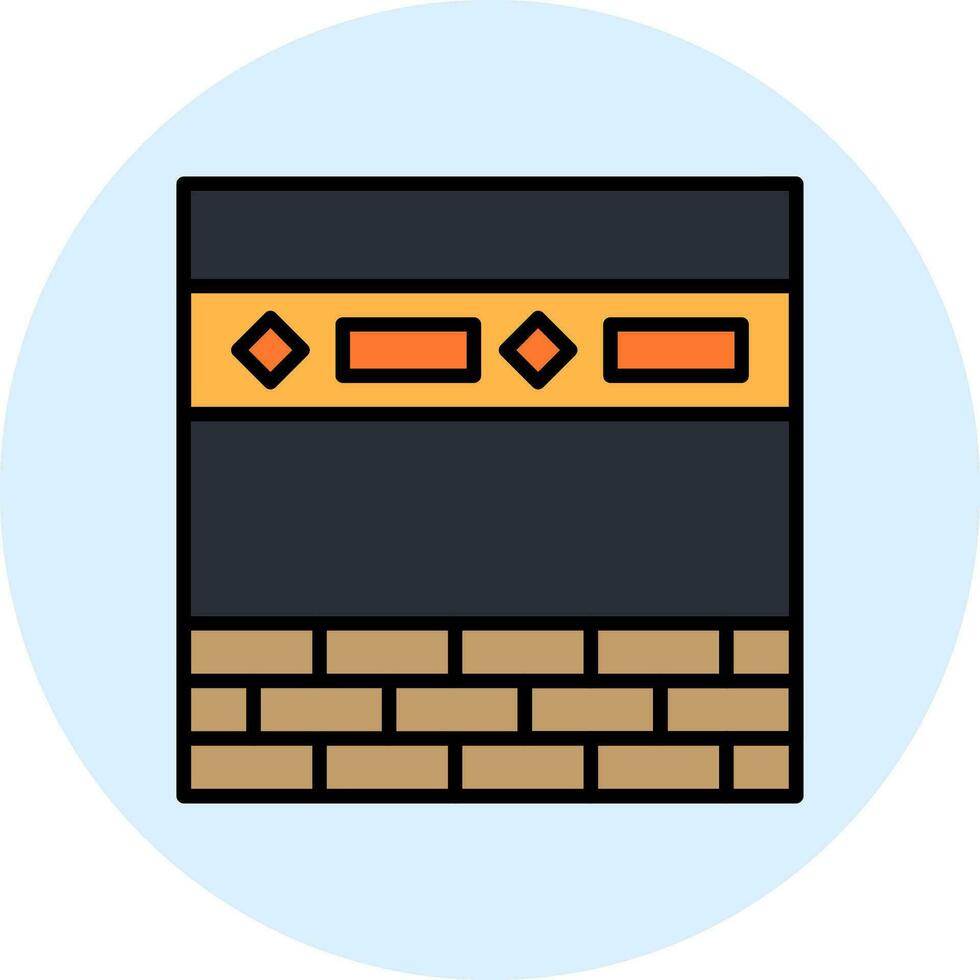 Kaaba Vector Icon