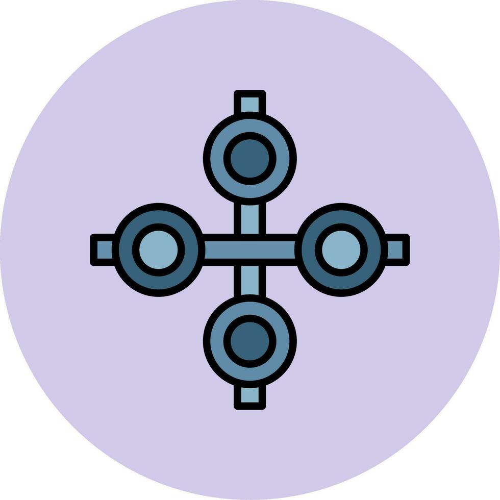 Offset Vector Icon