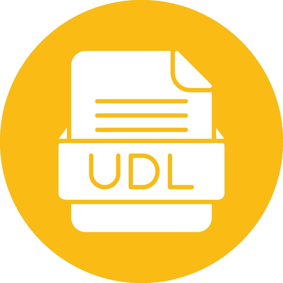 UDL File Format Vector Icon 32529260 Vector Art at Vecteezy
