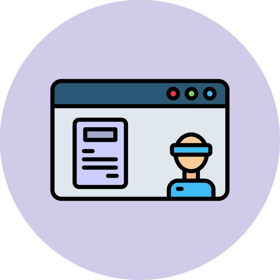 Chat Bot Vector Icon