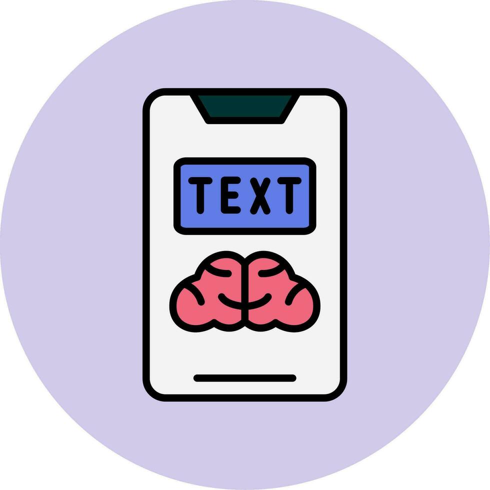 Text Vector Icon