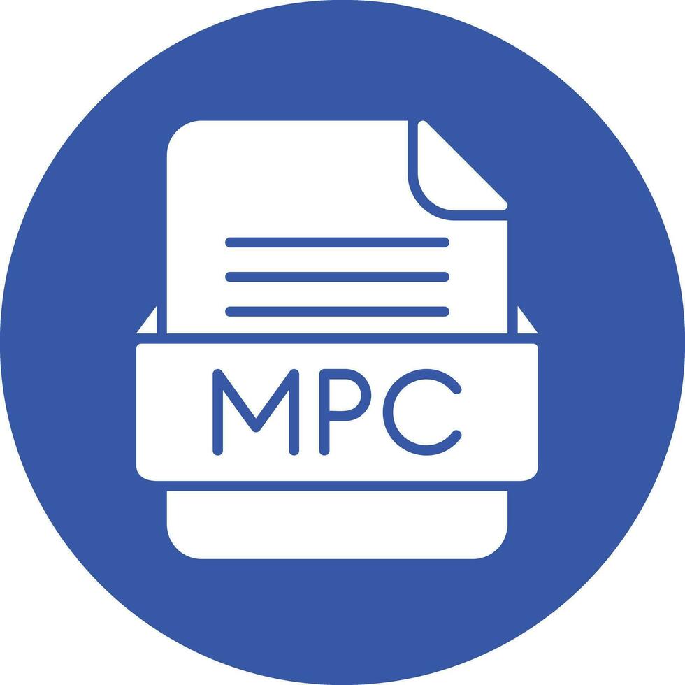 MPC File Format Vector Icon