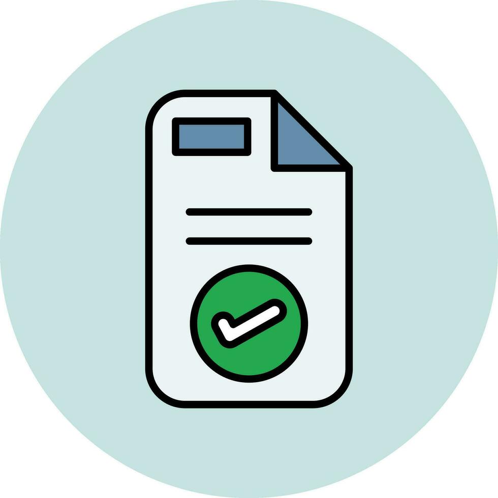 Document Vector Icon