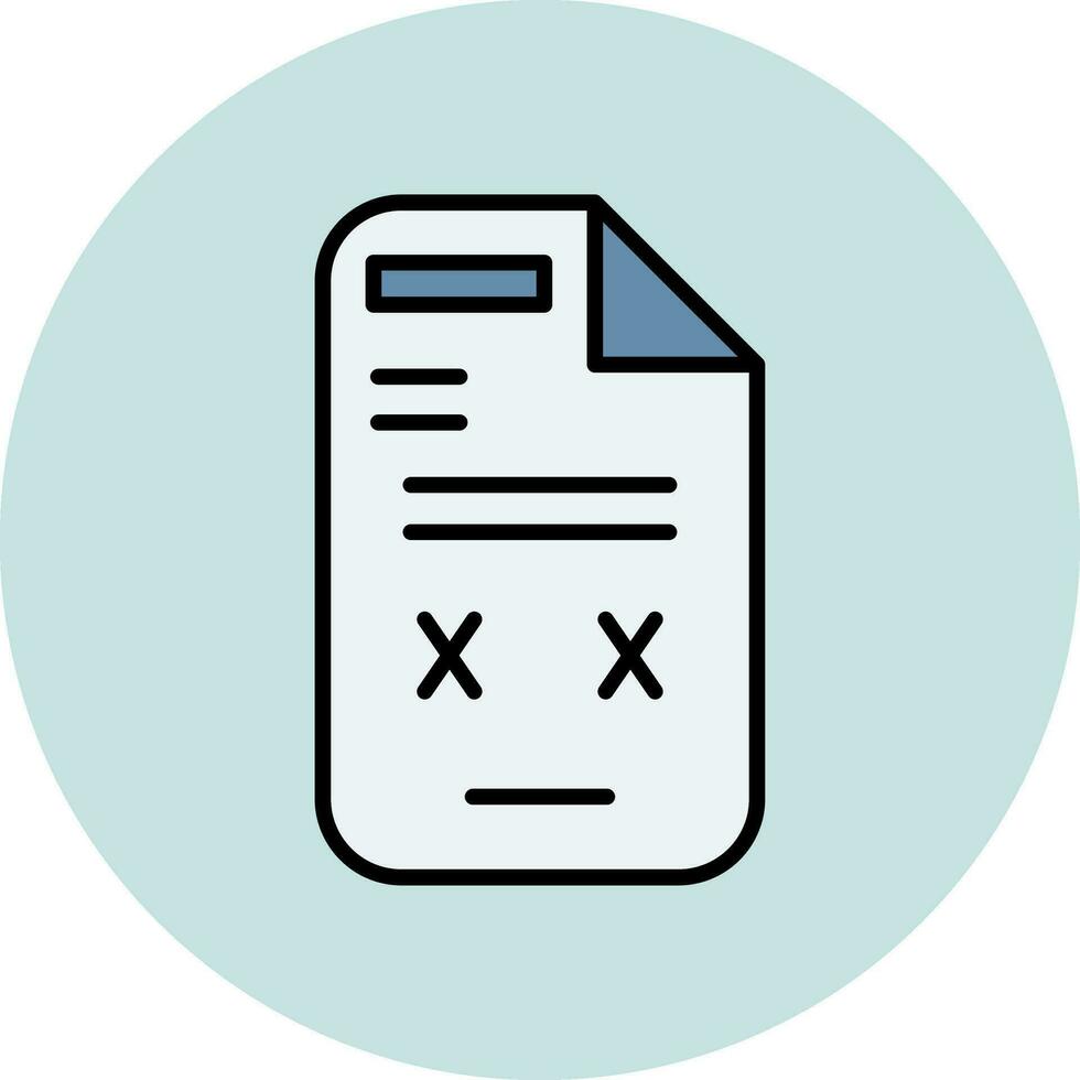 Document Vector Icon