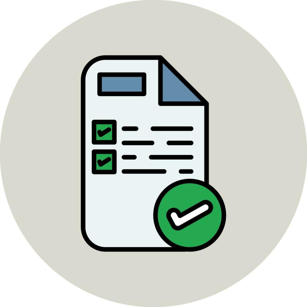 Document Vector Icon