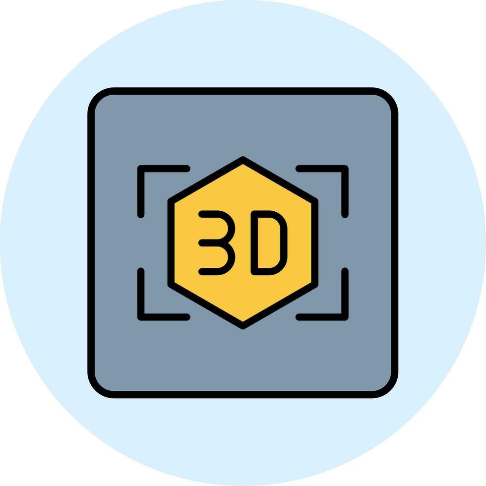 icono de vector 3d