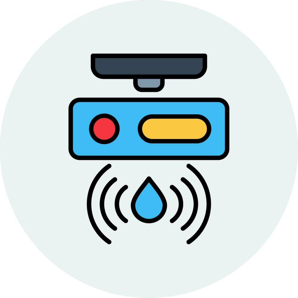 icono de vector de sensor