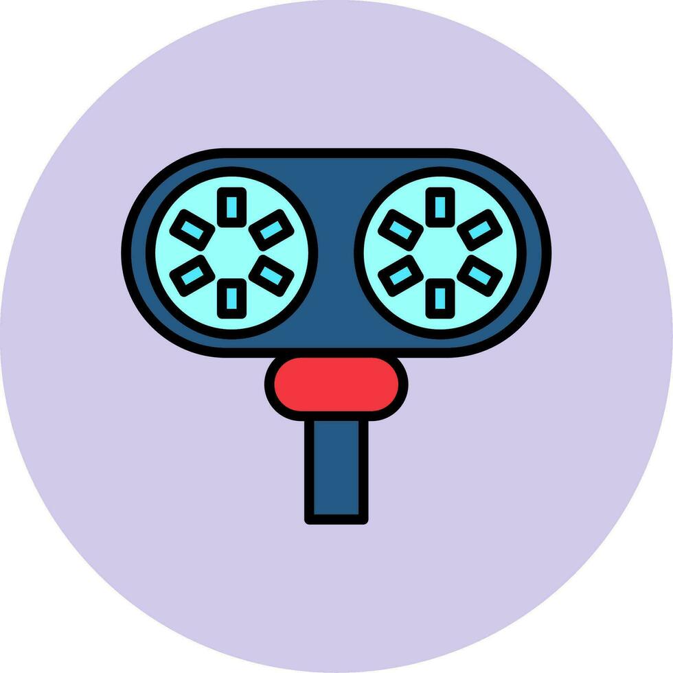 Stereoscope Vector Icon