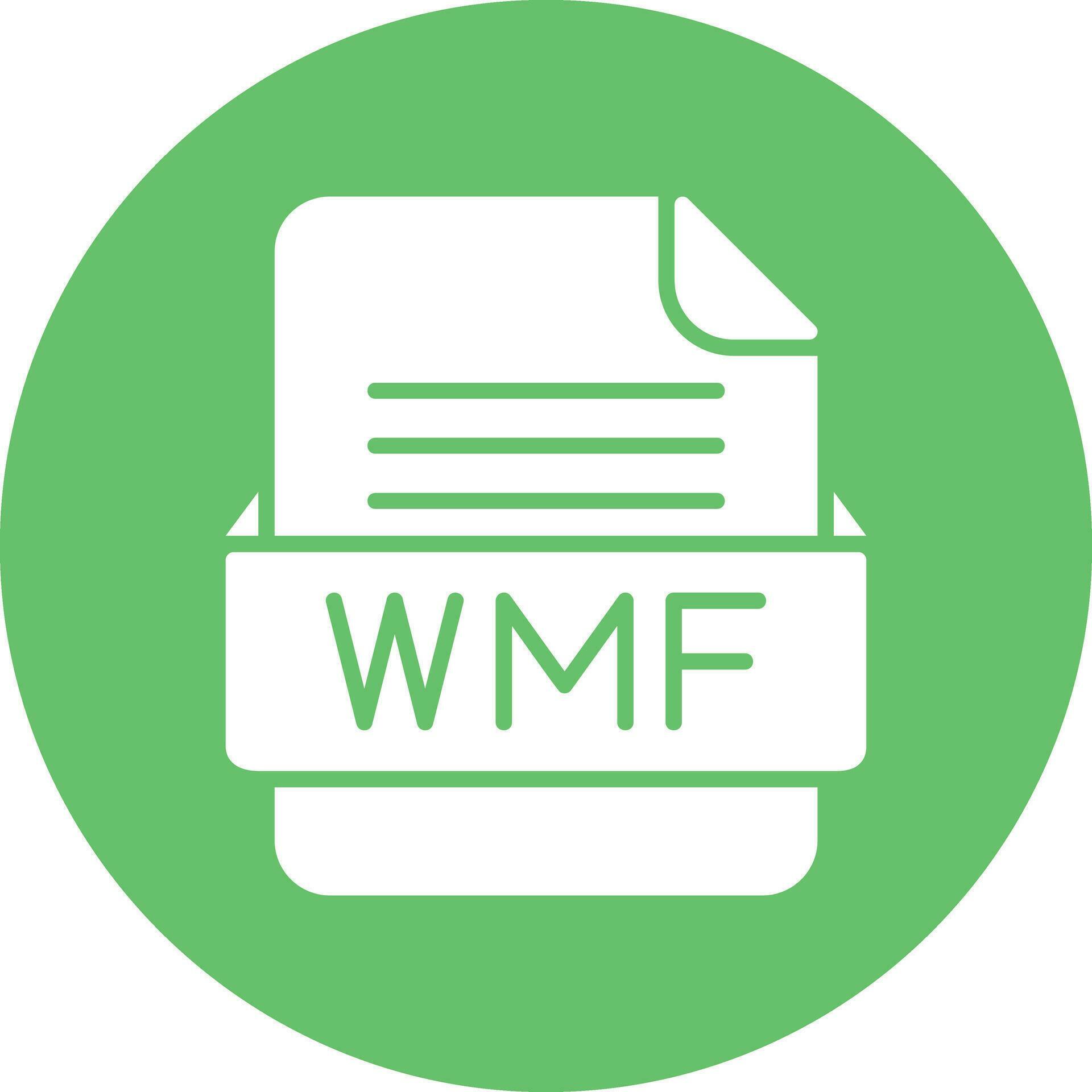 WMF File Format Vector Icon 32529852 Vector Art at Vecteezy