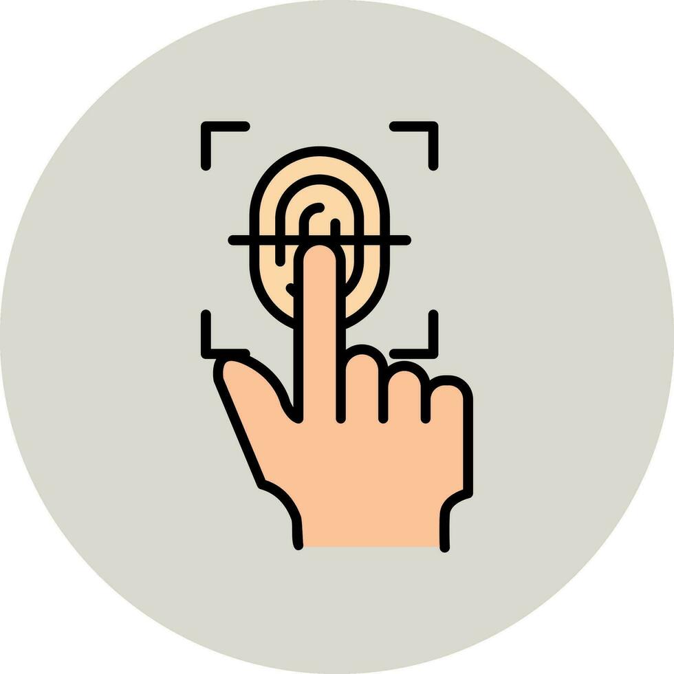 Touch Vector Icon