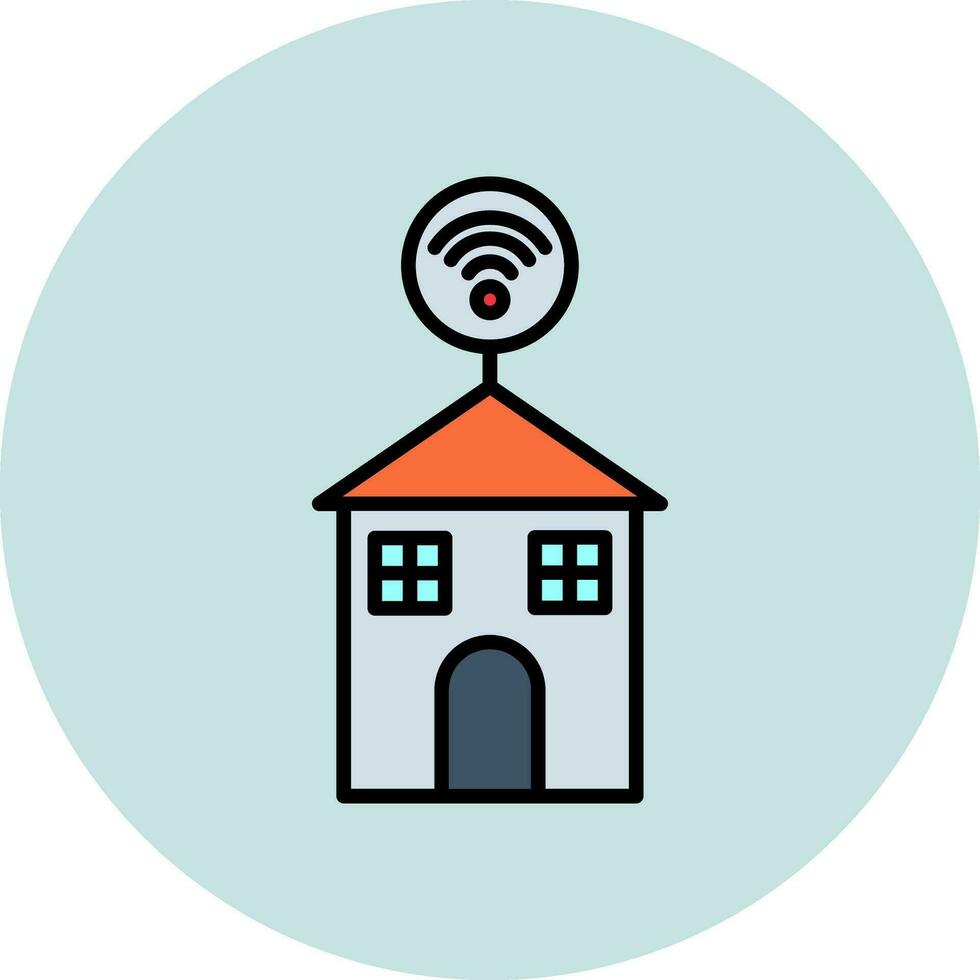 Smart House Vector Icon
