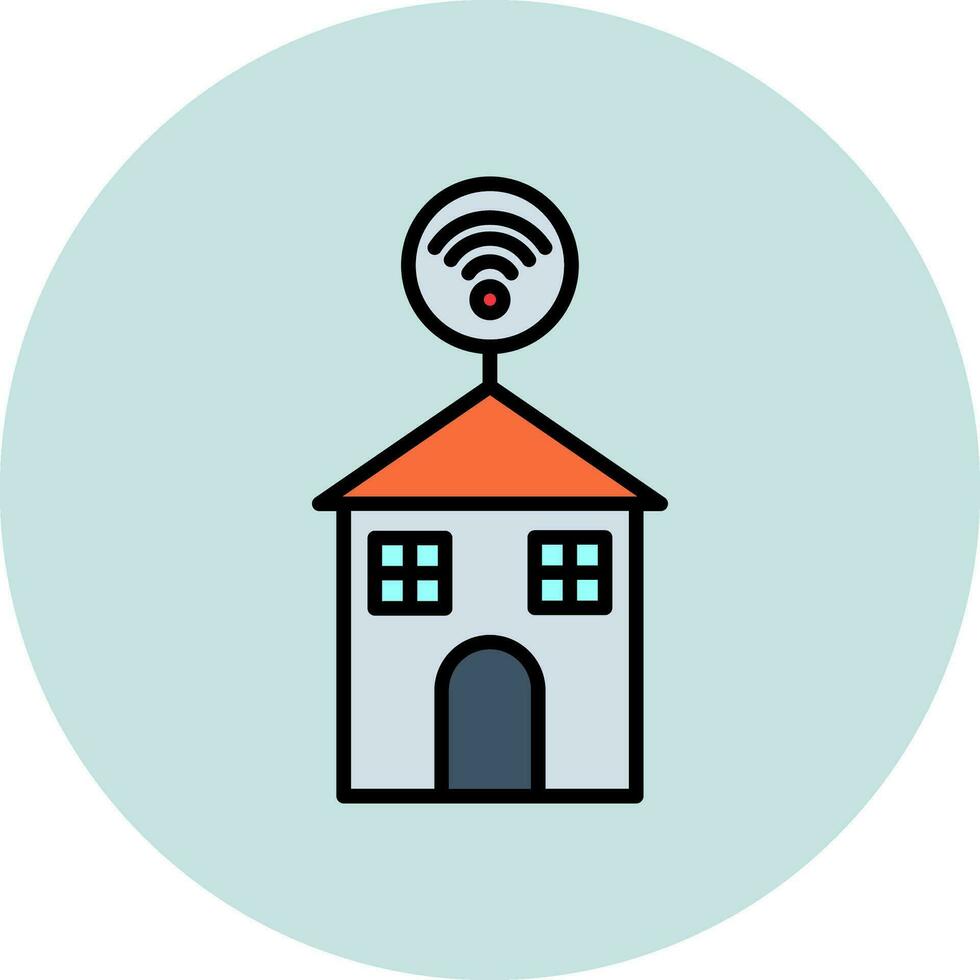 Smart House Vector Icon