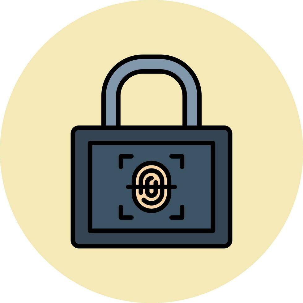 Fingerprint Vector Icon