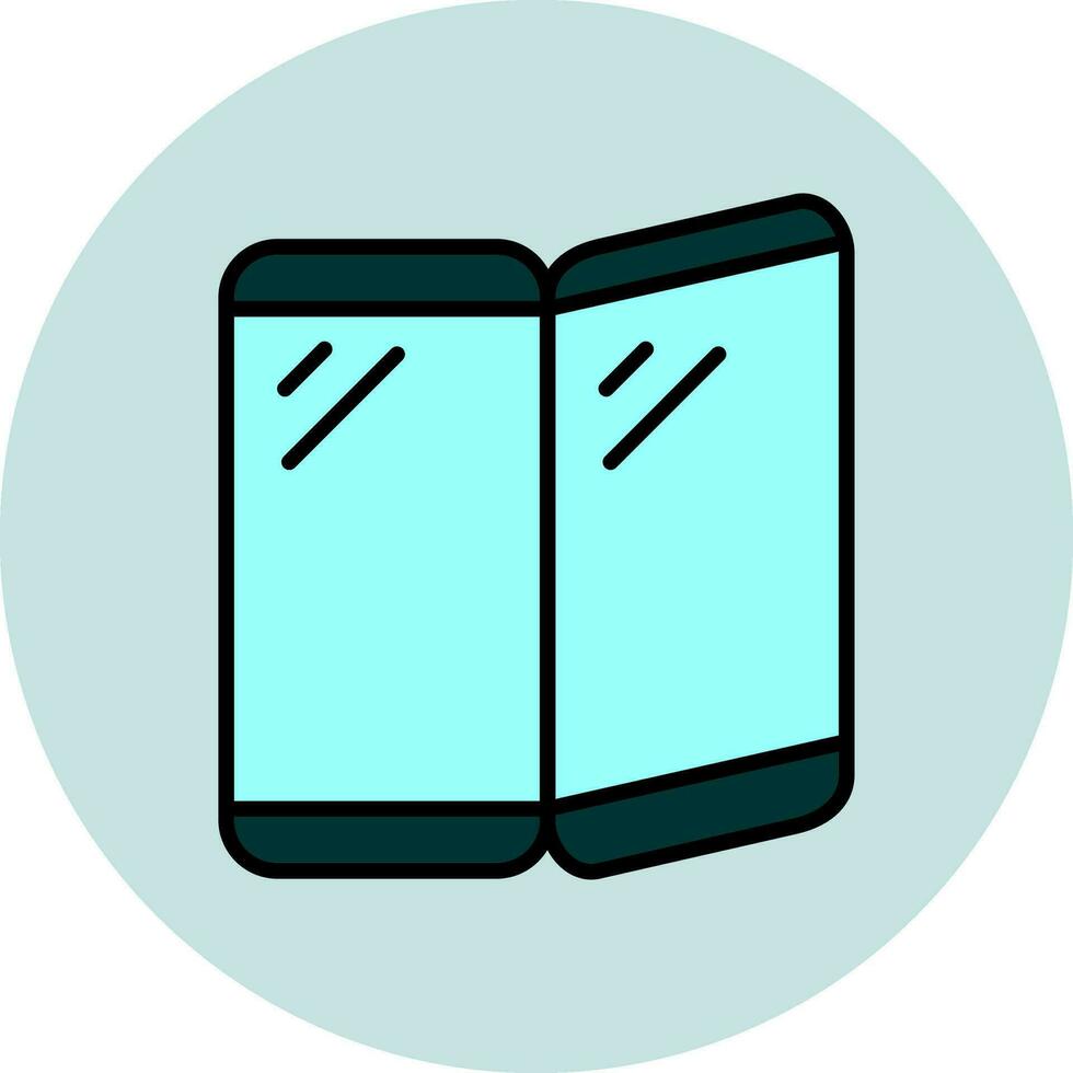 Foldable Phone Vector Icon