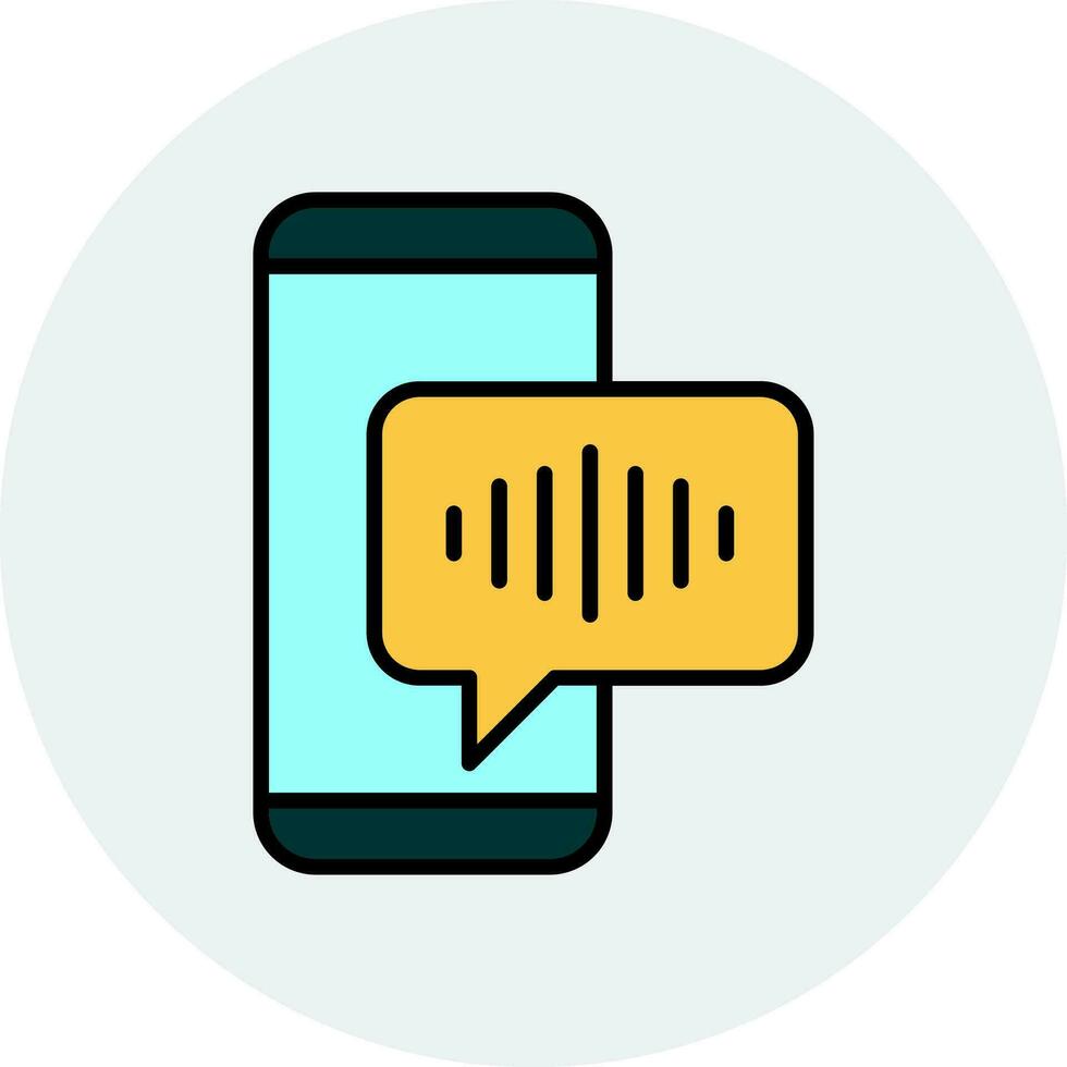 Voice Assistant Vector Icon