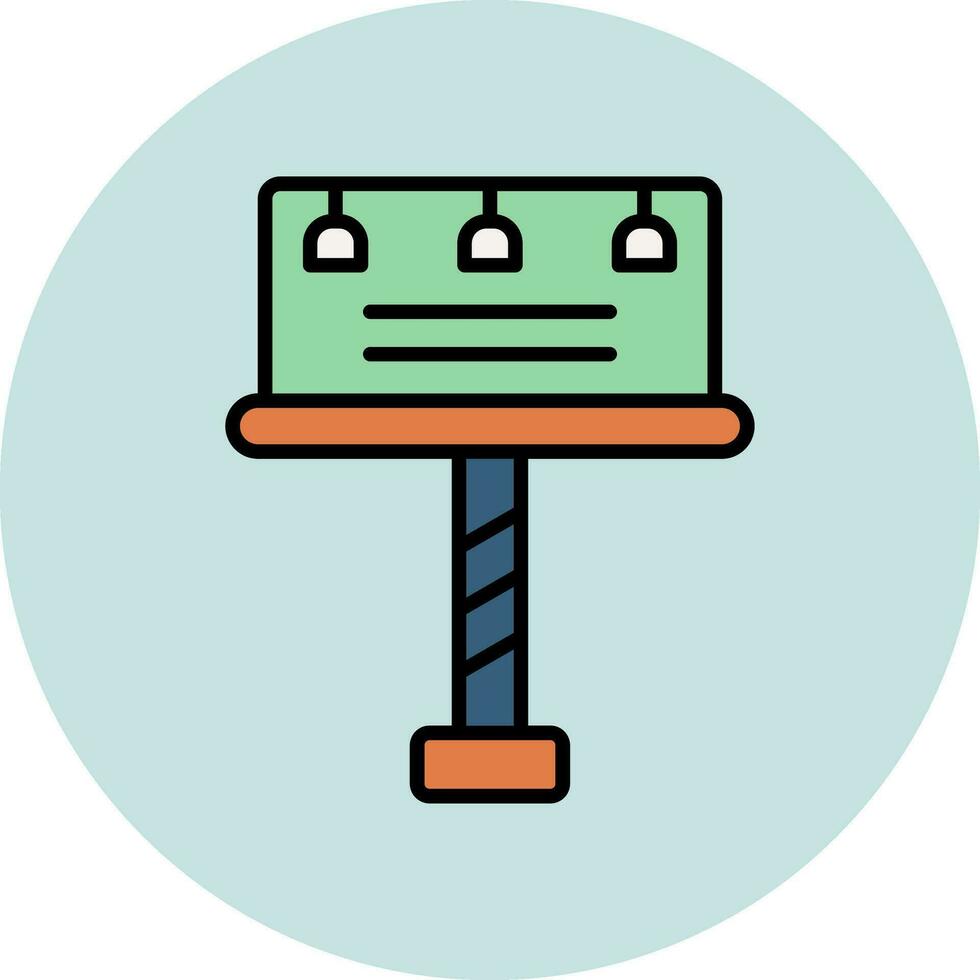 Billboard Vector Icon