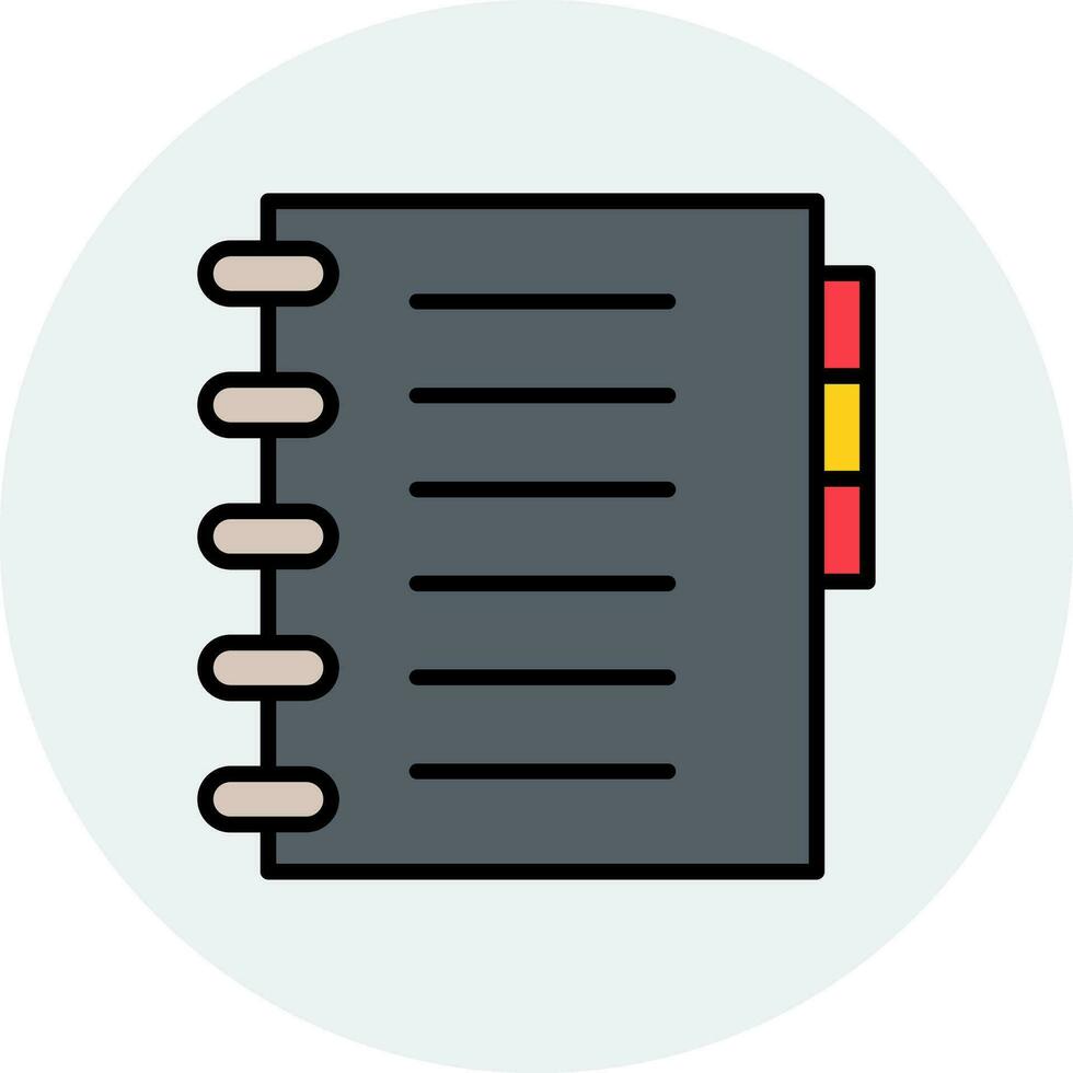 Notebook Vector Icon