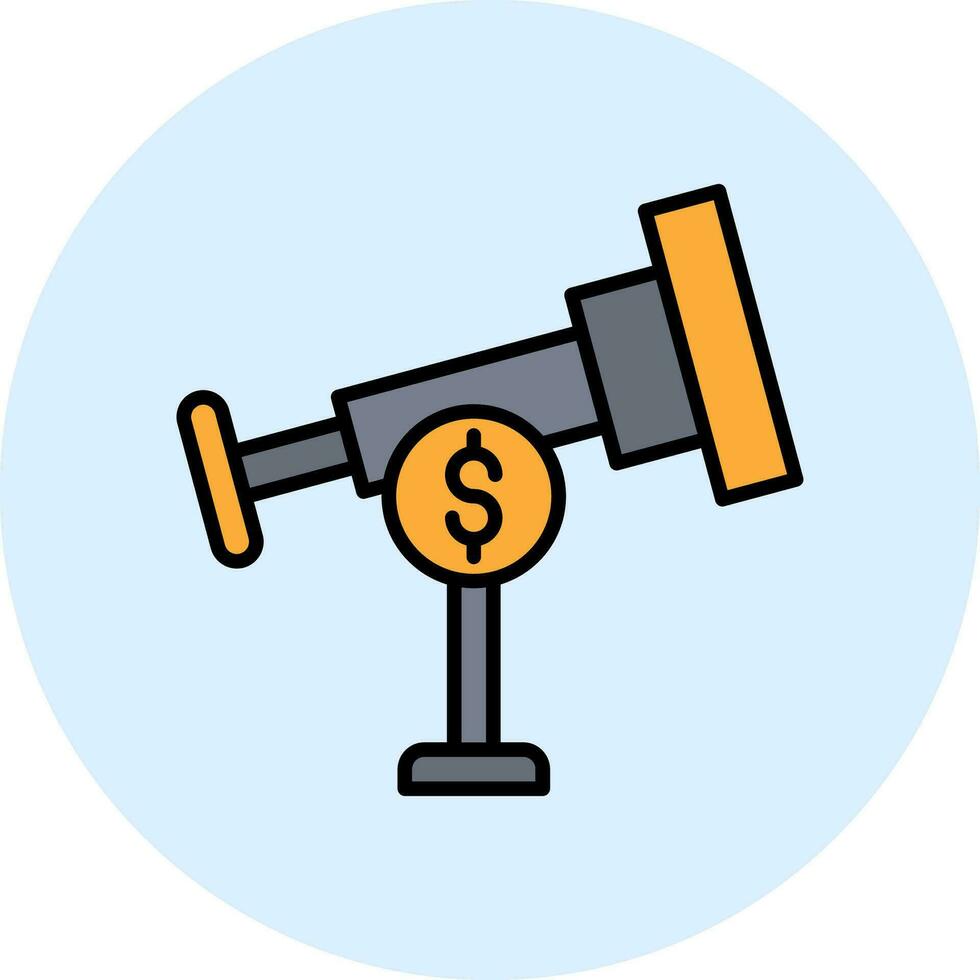 Telescope Vector Icon