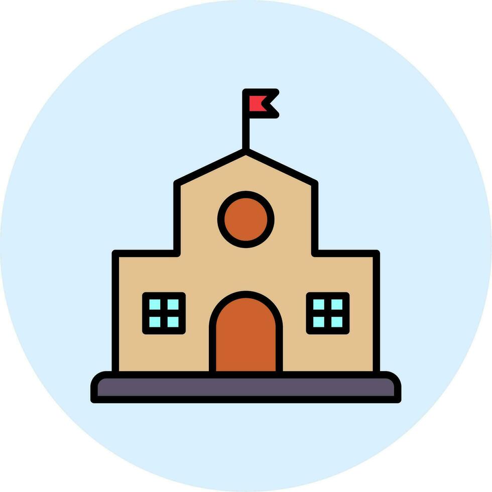 School Vector Icon