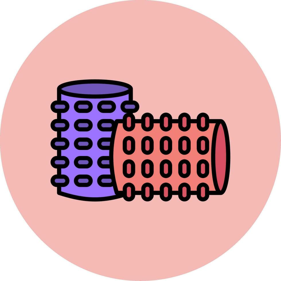 Hair Roller Vector Icon