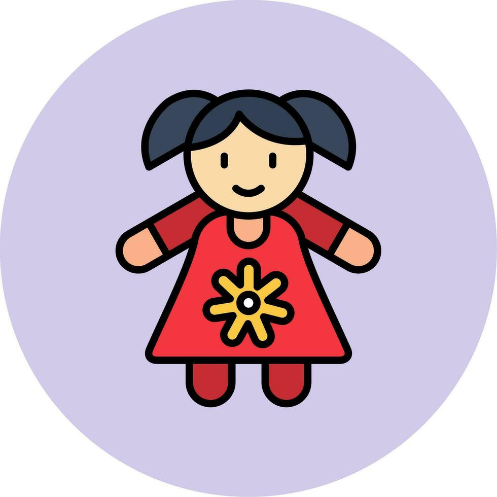 Doll Vector Icon