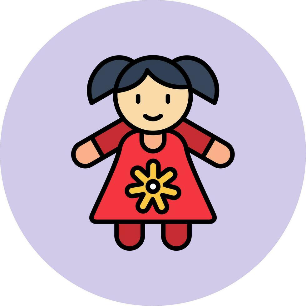 Doll Vector Icon