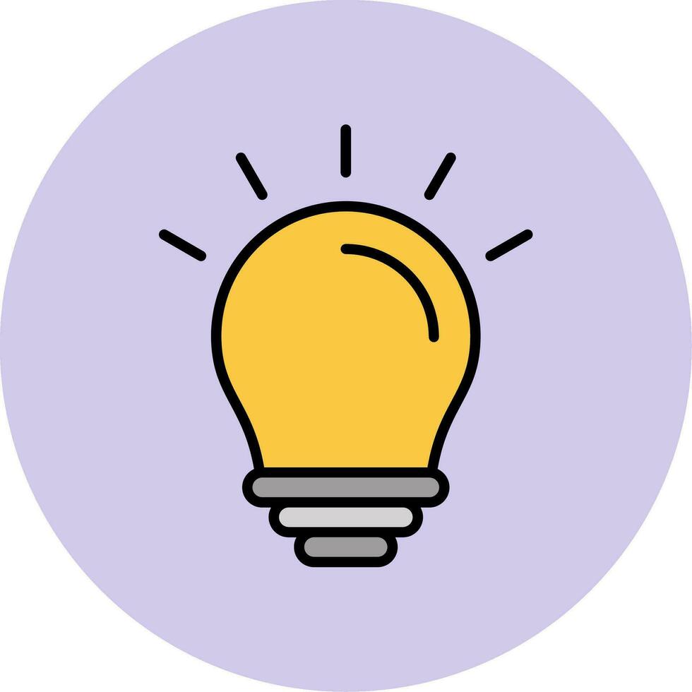 Light Bulb Vector Icon
