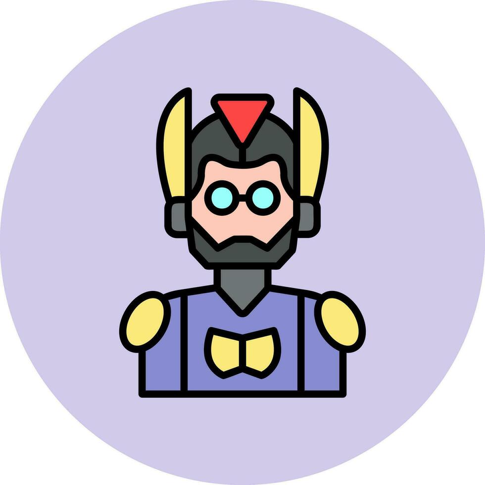 Cyborg Vector Icon