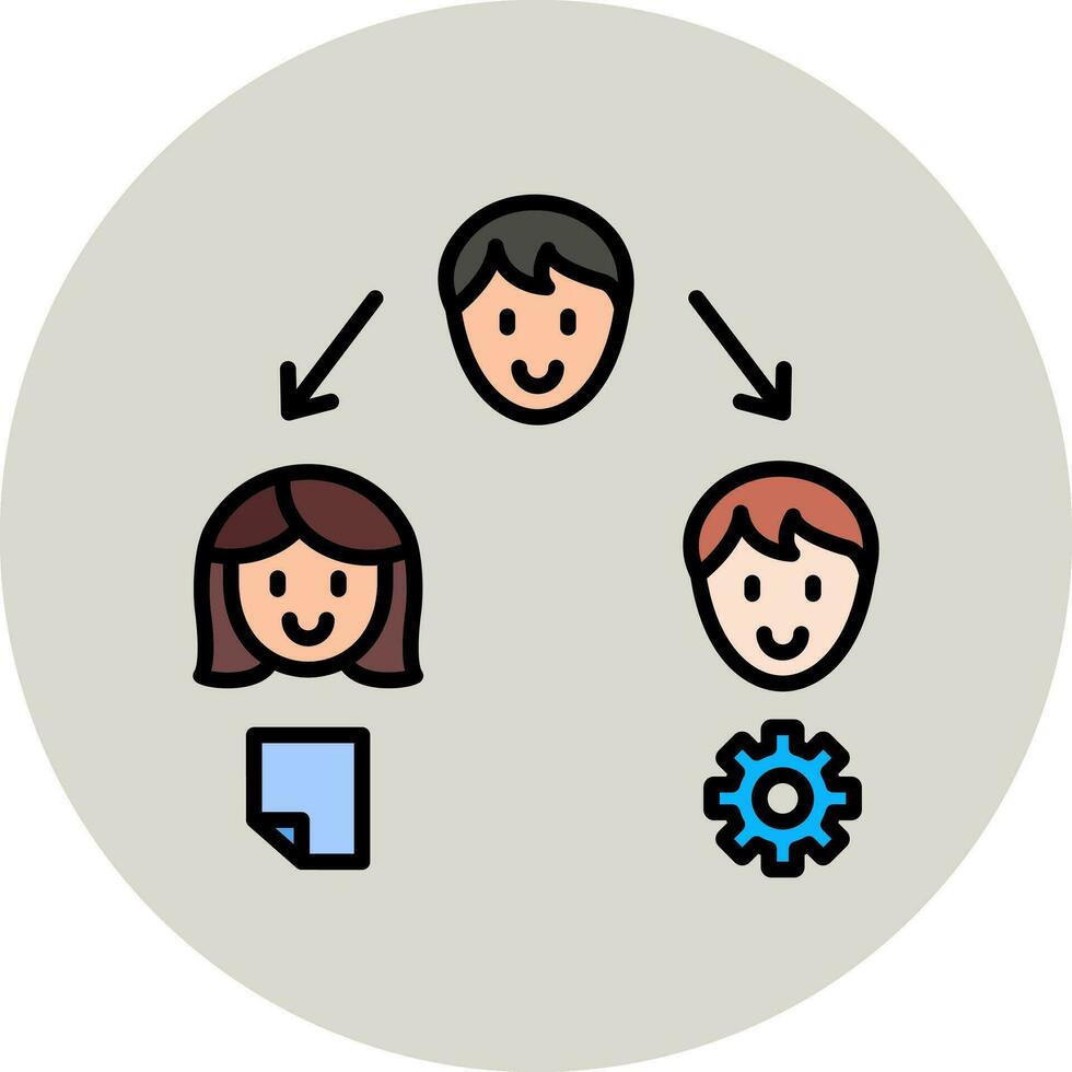 Distribution Vector Icon