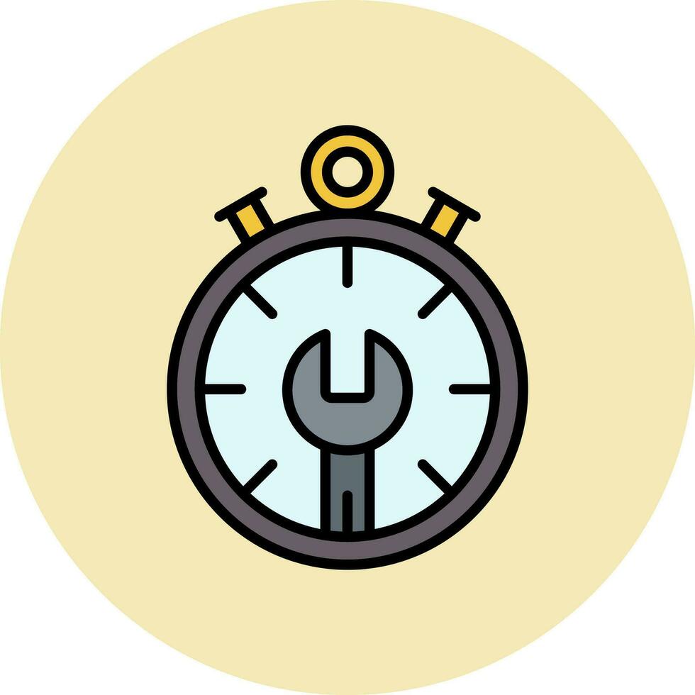 icono de vector de gestión de tiempo