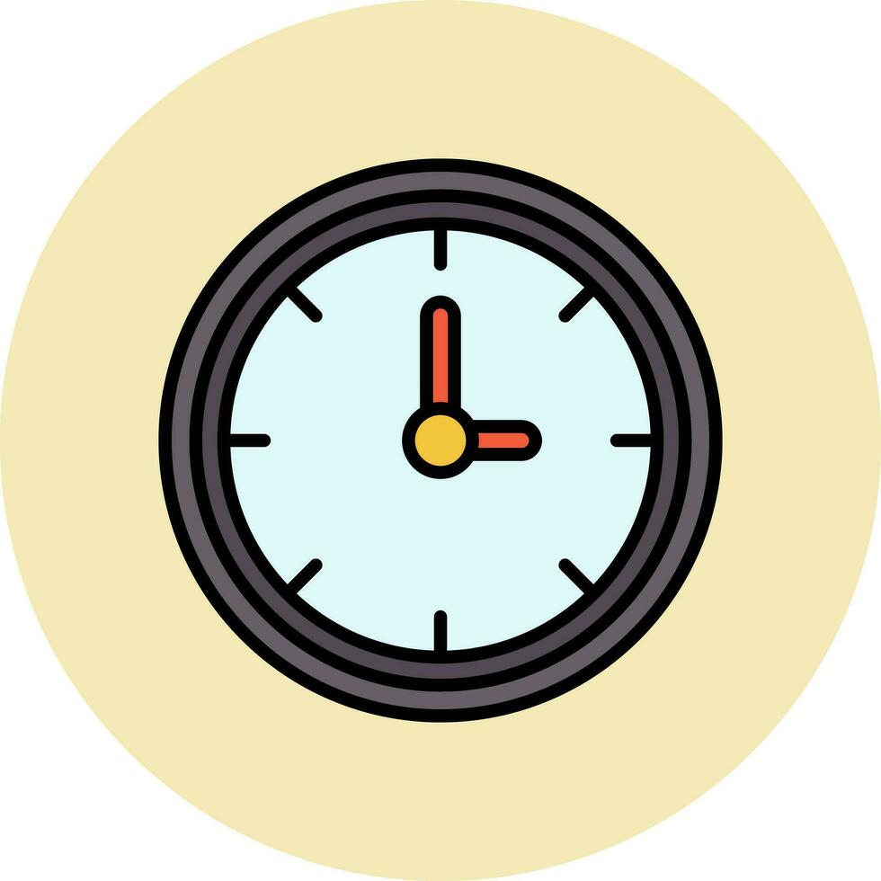 Clock Vector Icon