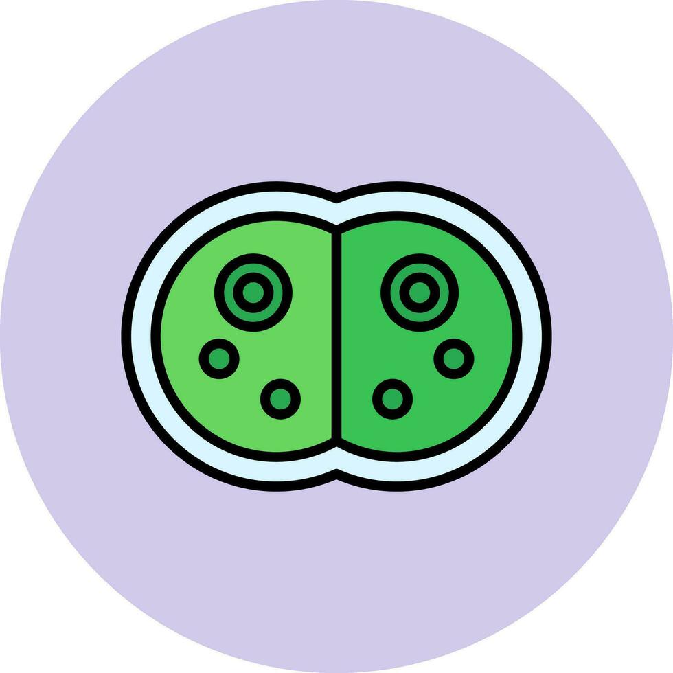 Synechocystis Cyanobacteria Vector Icon