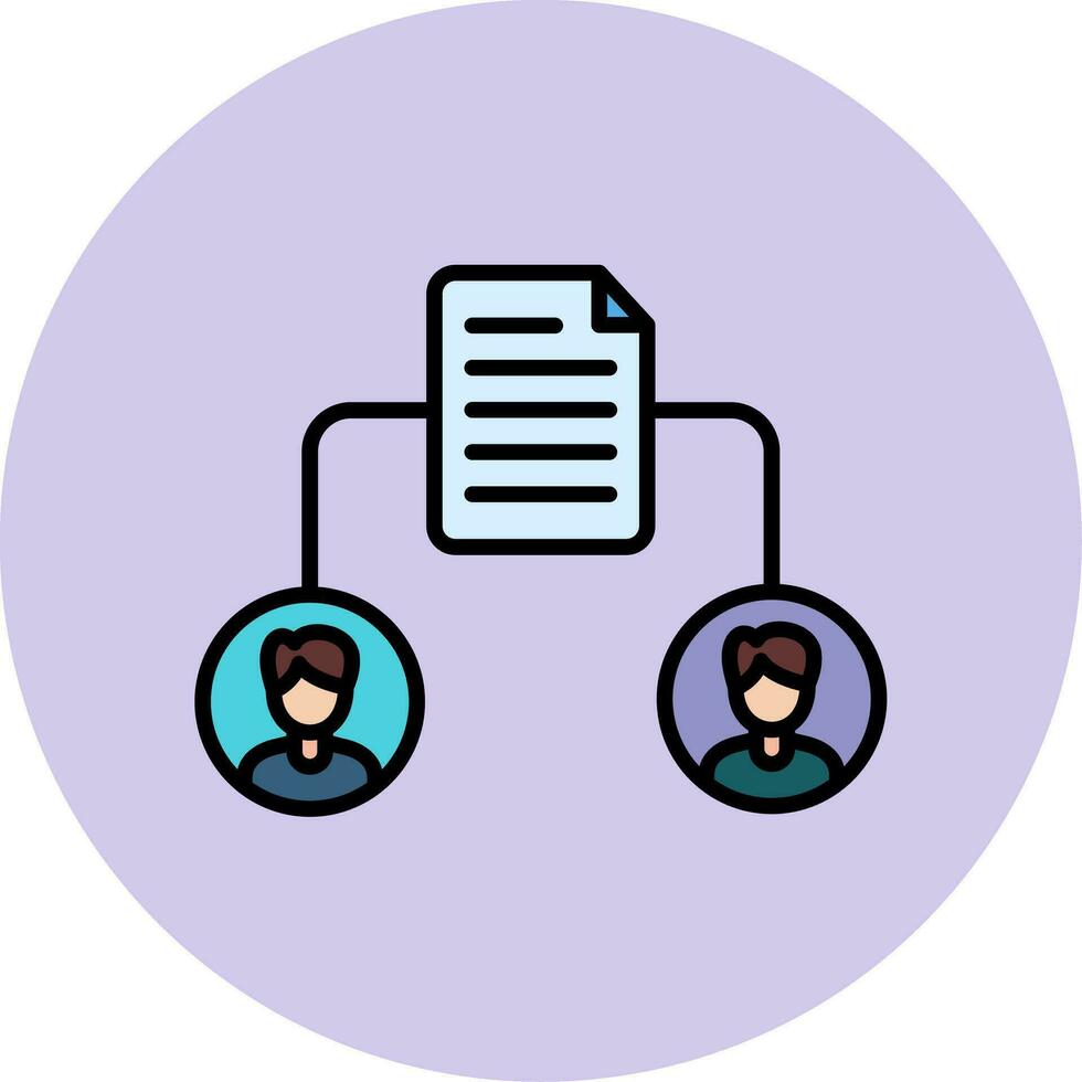 File Share Vector Icon