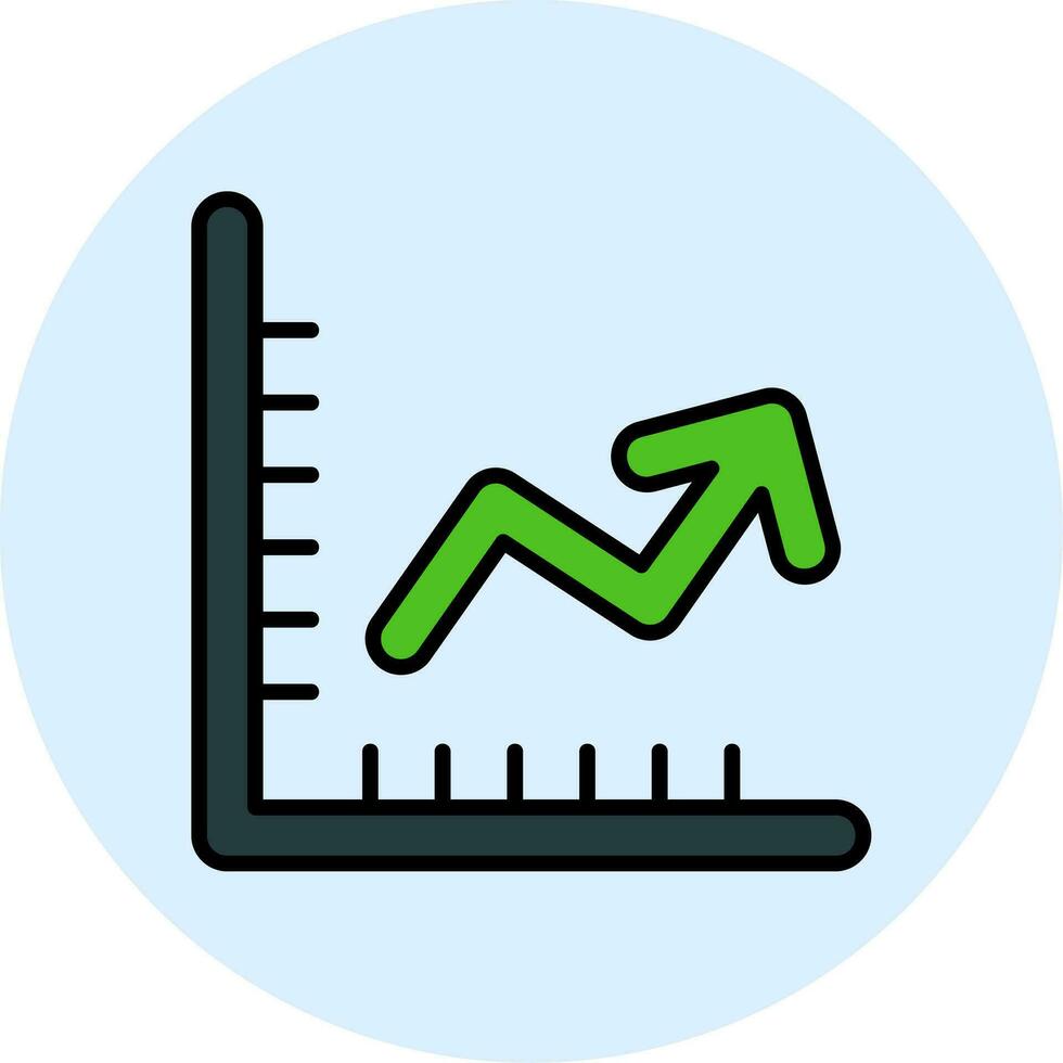 Graph Vector Icon
