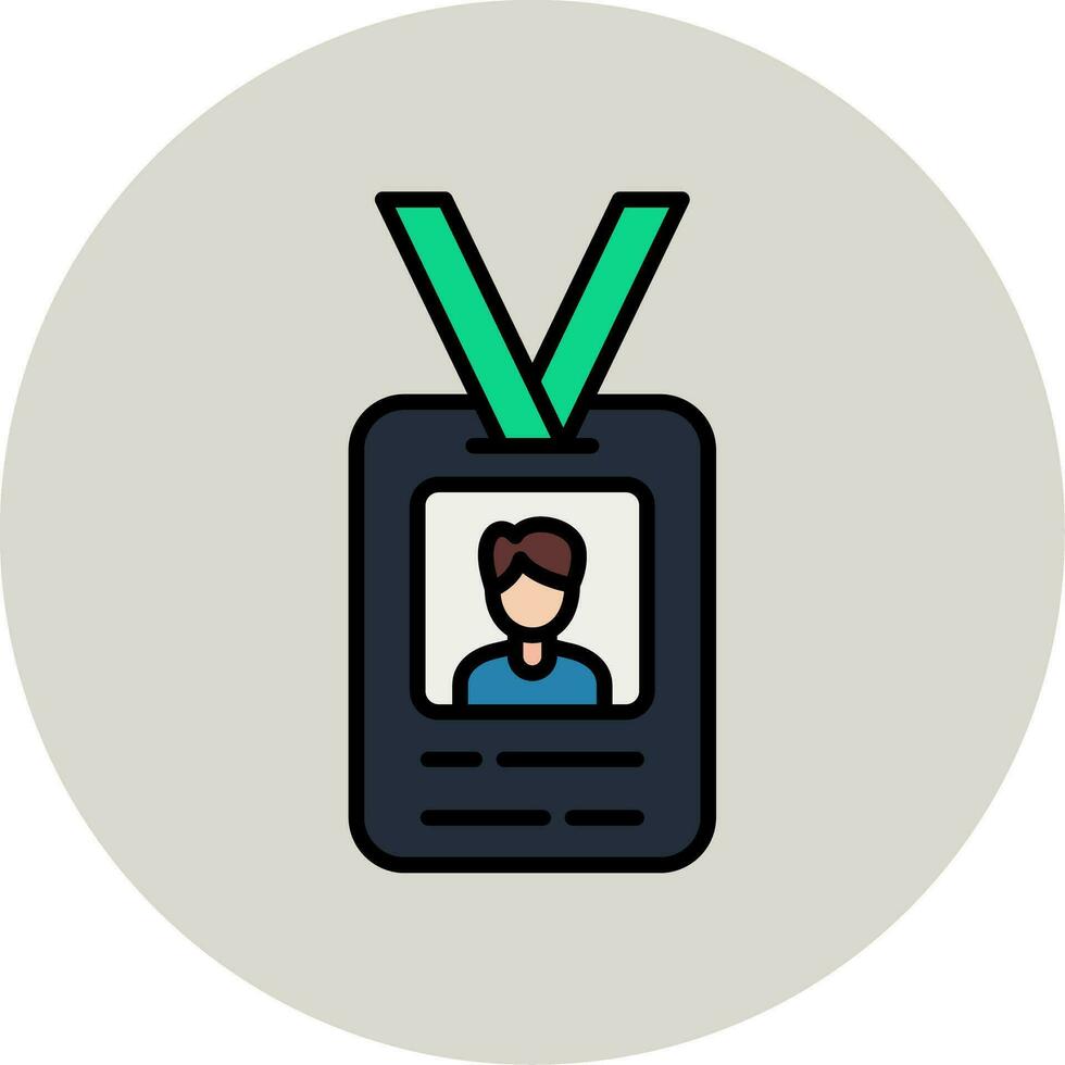 Id Card Vector Icon