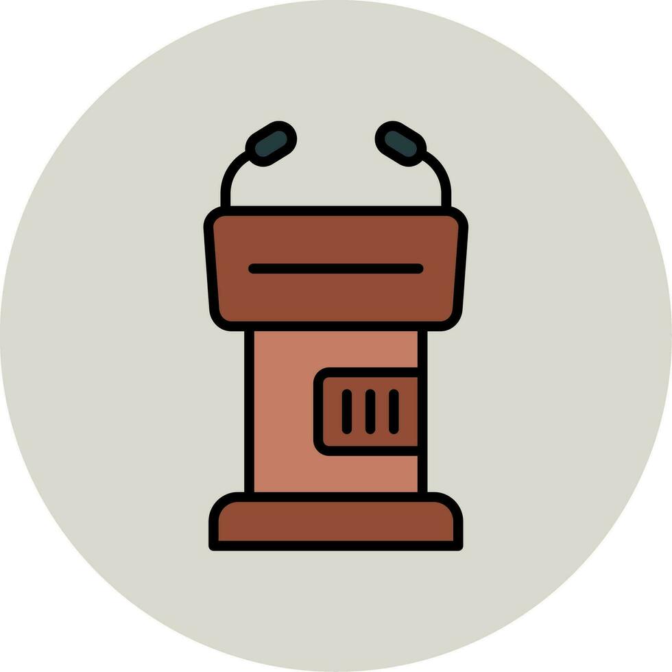 Lectern Vector Icon
