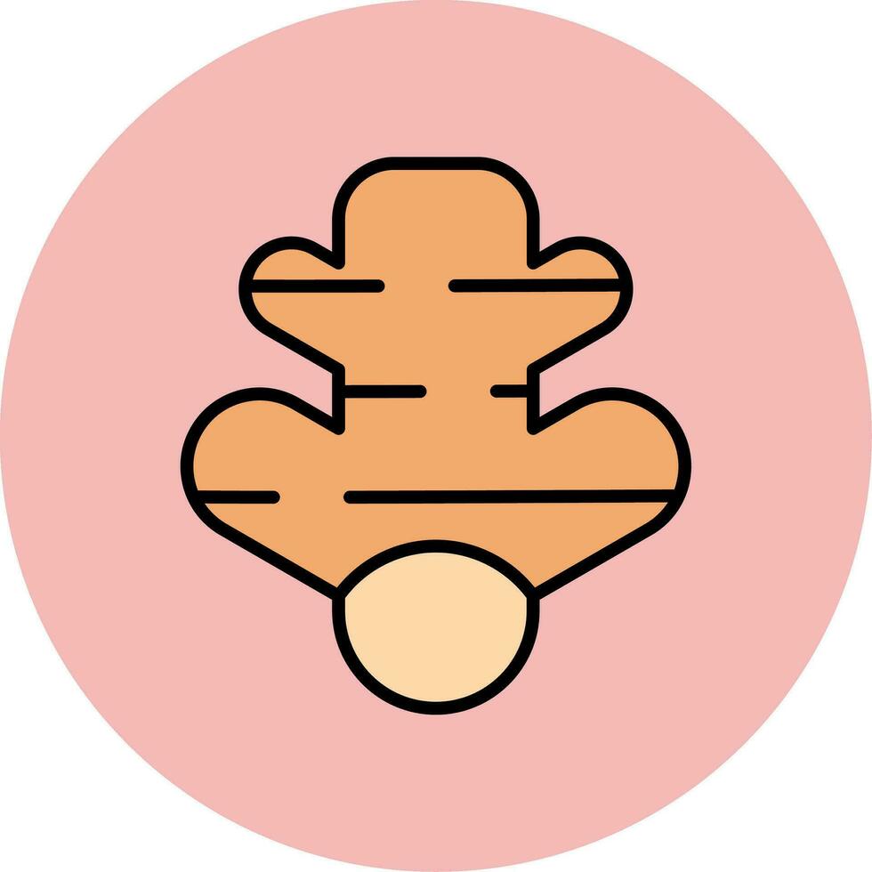Ginger Vector Icon