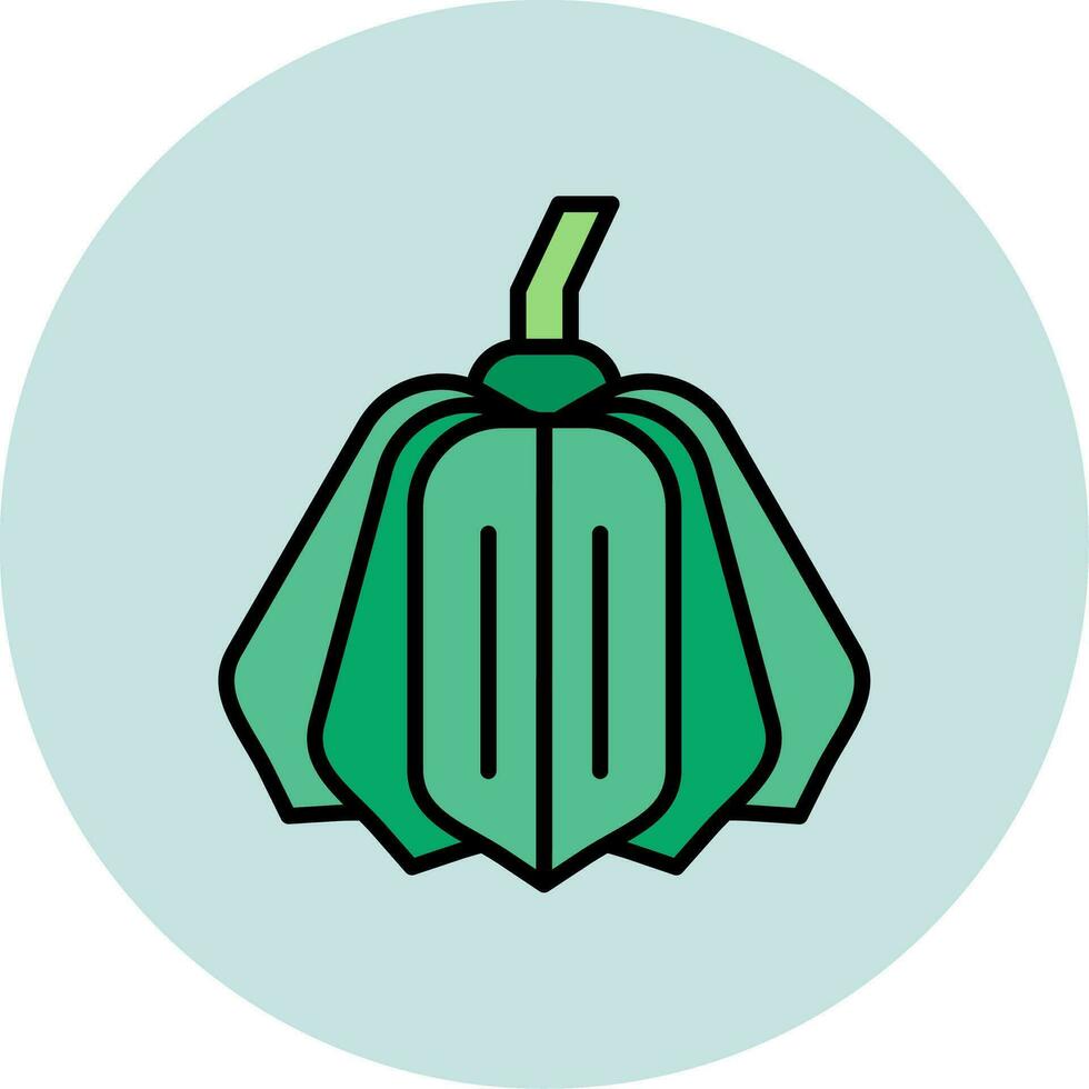 Acorn Squash Vector Icon