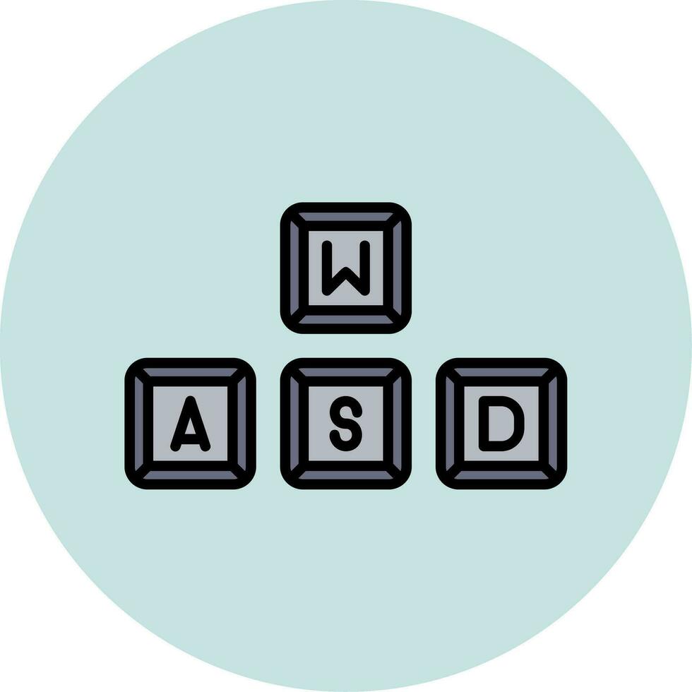 Keyboard Button Vector Icon